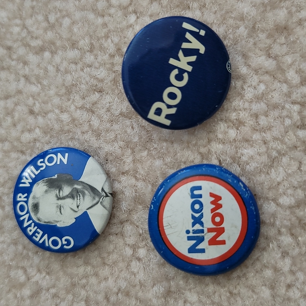 Vintage Campaign Buttons